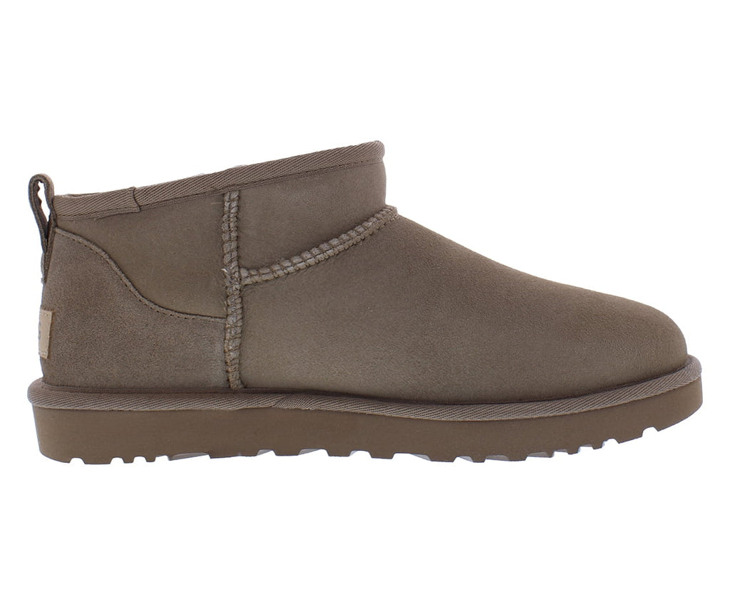 UGG Classic Ultra Mini Boot Suede Womens Shoes Size 10, Color: Caribou