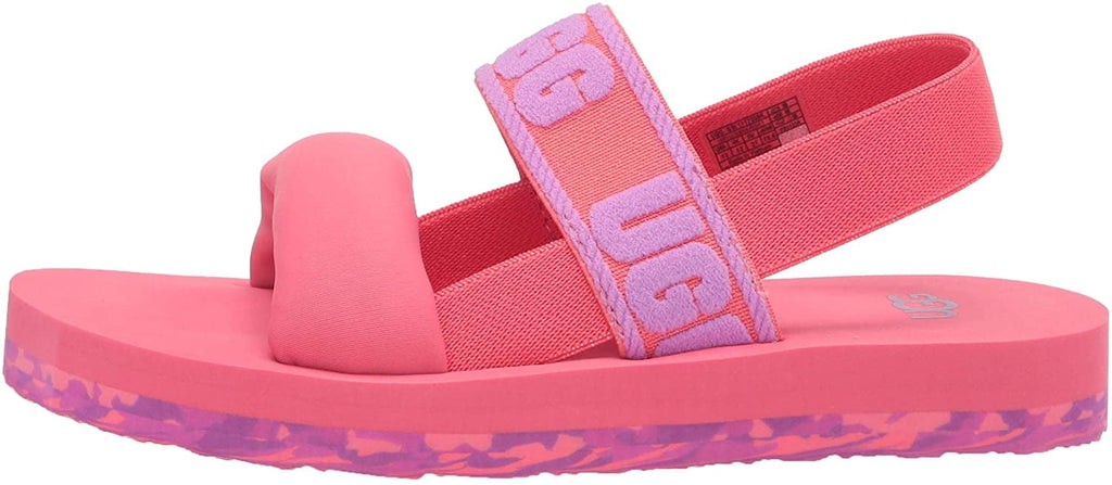 Big Kid's and Little Kid's UGG Zuma Sling Slide Strawberry Sorbet (1117239K-SSPS) - 5