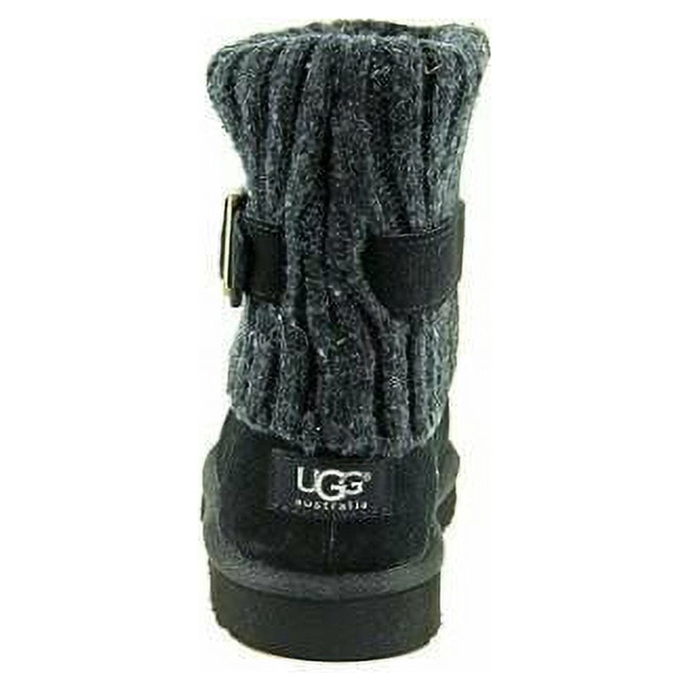 UGG Australia Cambridge 1006811 Youth Girl's Black/Gray Boot Shoes BS516 (4)