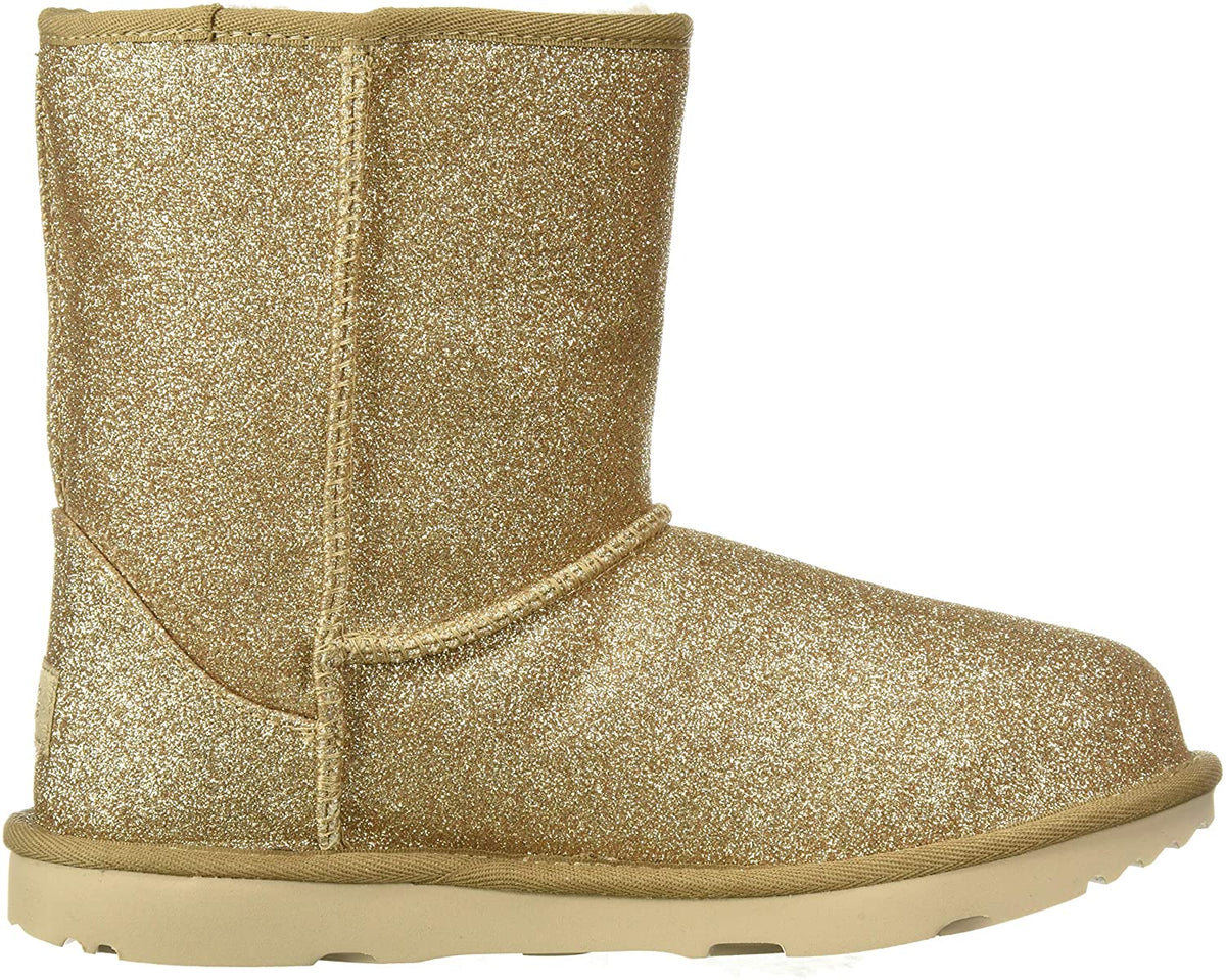 Children's UGG Classic Short II Glitter Boot - Youth