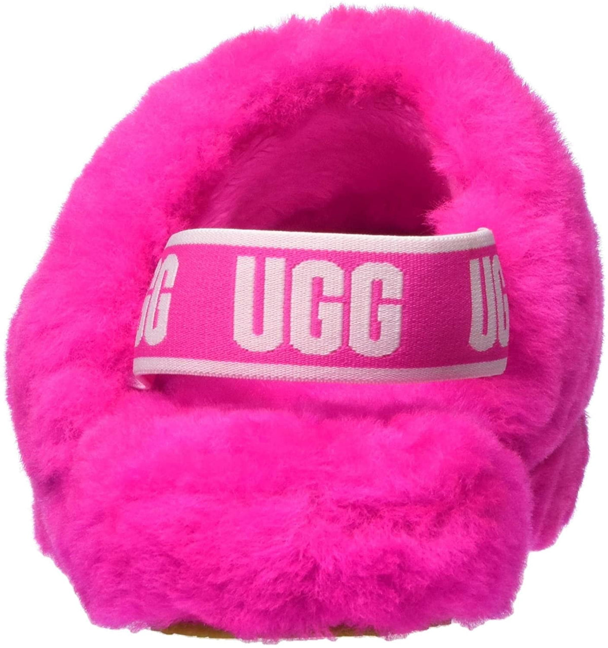 UGG Unisex-Child Fluff Yeah Slide Slipper Big Kid 8-12 Years 4 Big Kid Rock Rose