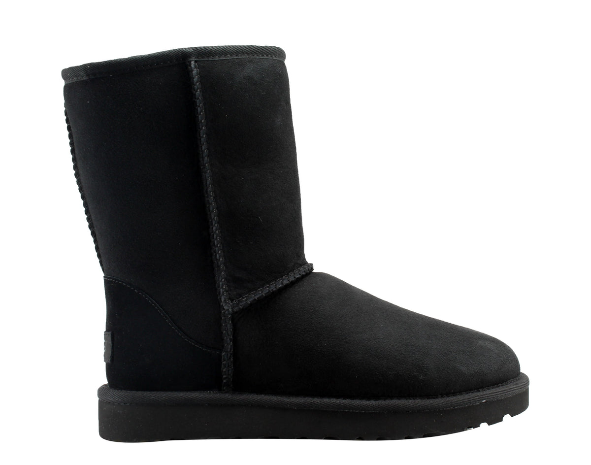 UGG Womens Classic Short II Boot Black - 1016223 BLACK