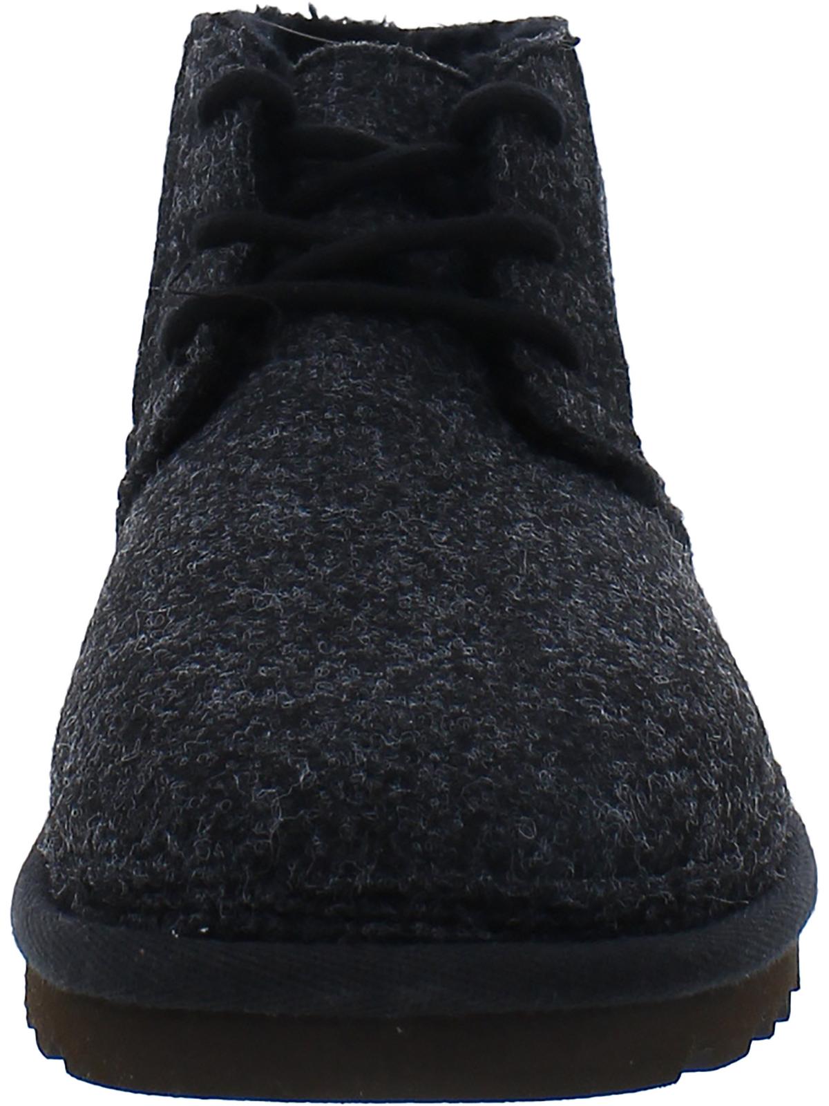 Ugg Womens Refelt Neumel Round Toe Lace-Up Booties