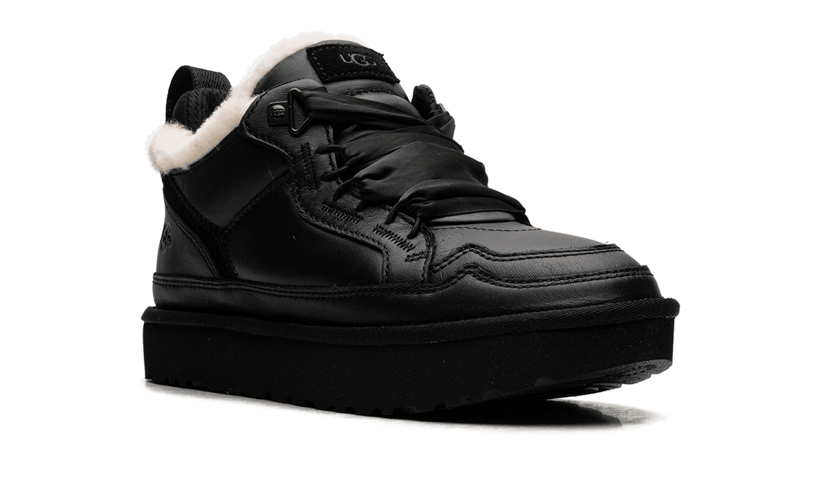 UGG WOMENS Lowmel Leather Womens "Black" 1171537 BLK 1171537 BLK from Stadium Goods