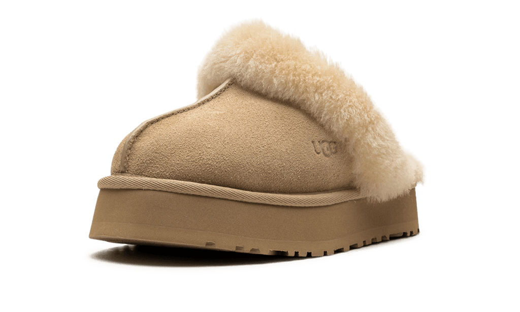 UGG WOMENS Disquette Slipper Womens "Sand" 1122550 SAN 1122550 SAN from Stadium Goods