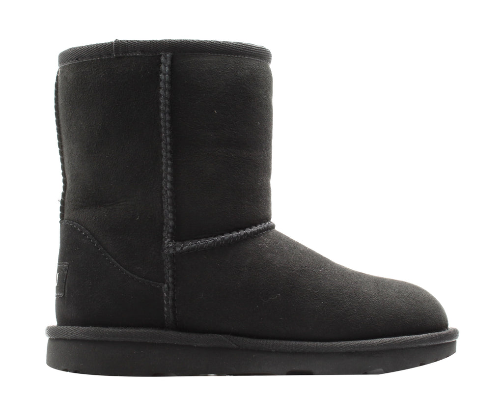 Ugg Unisex K Classic Ii Boot, Kids, Black, 3 M US